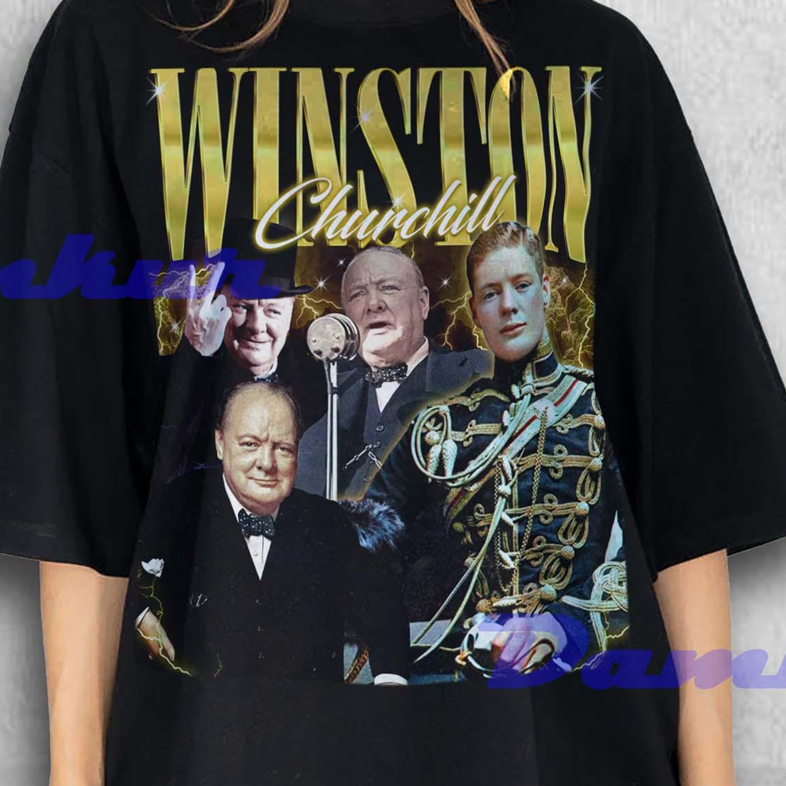 Winston Churchill Shirt, Winston Churchill Tshirt, Winston Churchill Fan Tees, Winston Churchill Retro T-shirt, Winston Churchill Merch XL