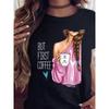Maycaur Hot Sales Printed Female Tshirt Women Fashion Graphic Printed T-Shirt Harajuku Korean Style Short Sleeves Clothes Female