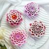 3D Flowers Aroma Candle Silicone Mold Flowers Shaped Handmade Soap Molds DIY Homemade Chocolate Candy Baking Tool