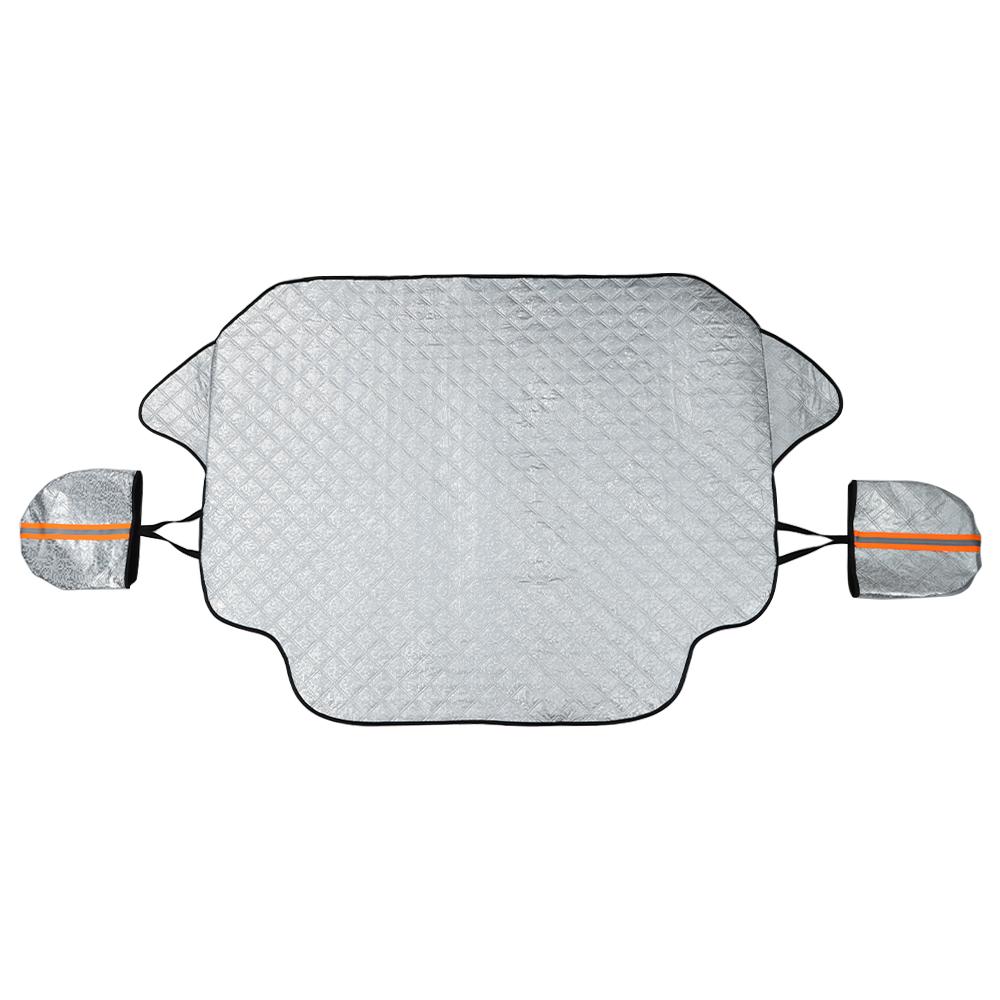 

Магнитный щиток от снега, зима, лето, лед, автомобильный чехол для лобового стекла, пылезащитный козырек, солнцезащитный козырек чёрный