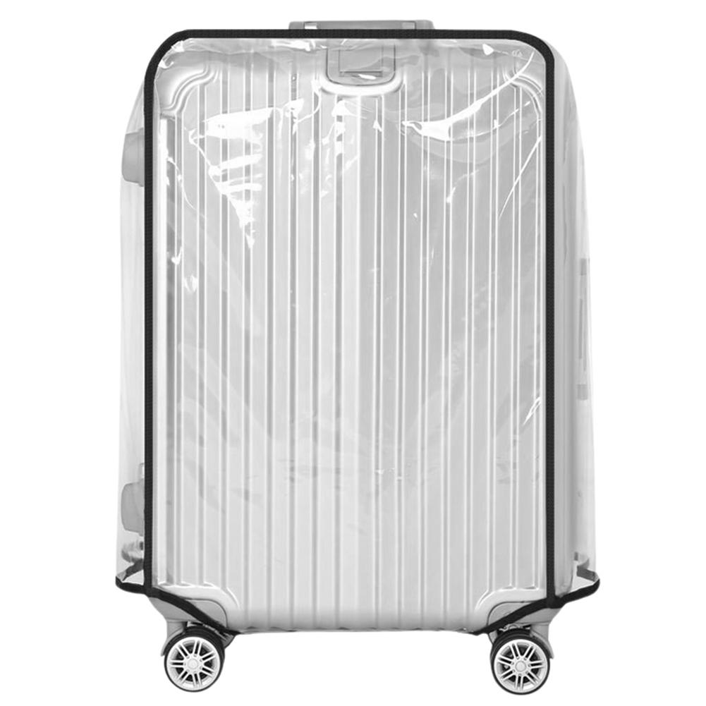 18-30inch Clear Suitcase Cover Protector Transparent Travel Luggage Protector PVC Waterproof Wheeled Suitcase Travel Accessories