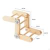Bird Ladder Perch,Bridge for Small Medium Animal Exercise,Sturdy Wood Fun Gifts Parrot Perch