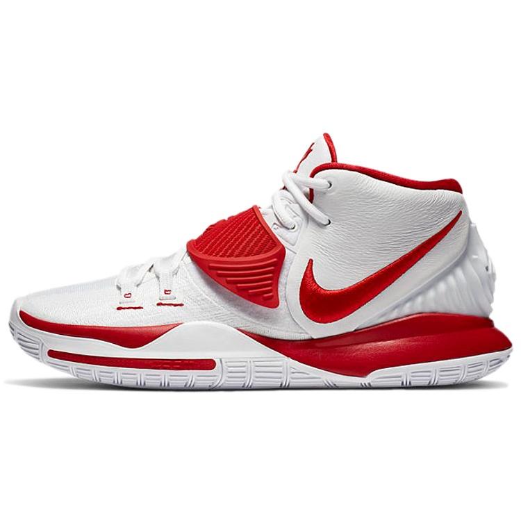 Nike Kyrie 6 TB EP  White University Red  Men s CZ4938-100 EU 41