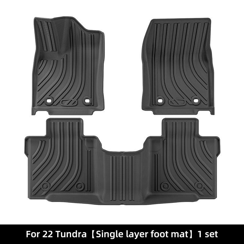 Eco-friendly TPE Mats for 2014-2021 Toyota Tundra: Floor, Bed, and Trunk Options