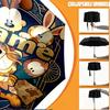 Personalisierter Garfield-Druckschirm mit individuellem Namen, Automatisches Öffnen und Schließen, Stabiler 8-Rippen-Rahmen, Für Pendeln, Camping, Wandern, Geburtstagsgeschenk