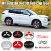 cxzbfh1 4Pcs 60mm Car Wheel Center Hub Cap Stickers Auto Rim Cover For Mitsubishi Outlander Pajero XL Montero Lancer Triton l200 Galant