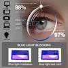 Blue Light Blocking Glasses Women Oversized Cat Eye Glasses Frame for Women with Non-prescription Lens Compuer Eyeglasses Frames