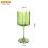 Multicol Crystal Glass Cocktail Goblet Transparent Champagne Cup Creative Light Luxury Retro Petal Wine Glasse Colorful Wine Cup