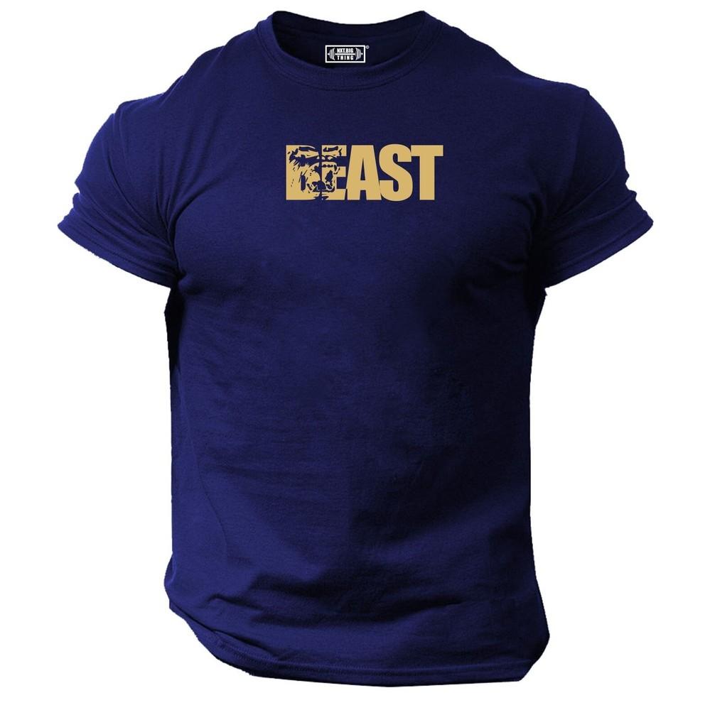 Beast T Shirt Gym Clothing Bodybuilding Training Workout Boxing Gorilla Mma Top