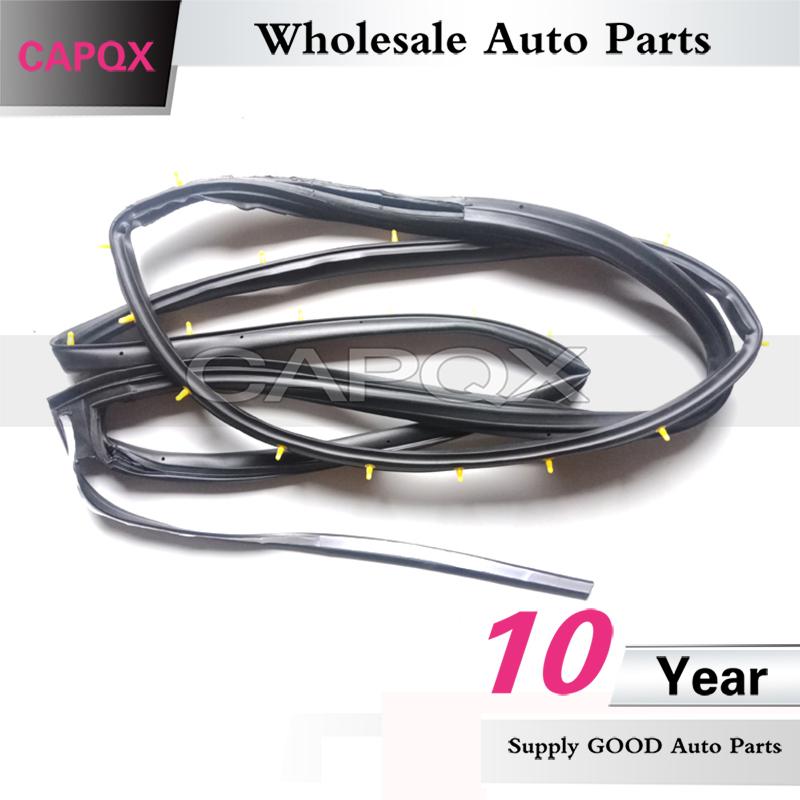 CAPQX For Honda Civic 2006-2011 Car Door Sealing Strip Door Frame Seal Strip Waterproof Door Edge Strip Dustproof Rubber Strip No.1 front left