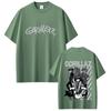 Limited Rock Band Gorillaz Print Tshirt Men Women Hip Hop Gothic Oversized Streetwear Mens Casual Vintage Short Sleeve Tshirt