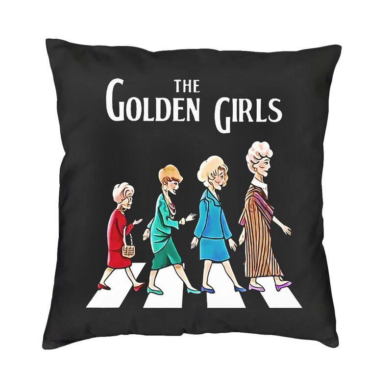Golden Girls Pattern Pillow Case Home Decorative Sitcom Tv Show Cushions Throw Pillow For Car Double-Sided Printing