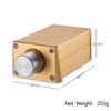 Douk Audio High-Precision Passive Preamp with Volume Controller and HiFi Preamp (HiFi Version, Gold)