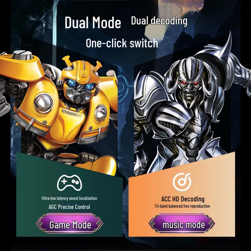 Transformers TF-T31 Bluetooth Gaming Earphones