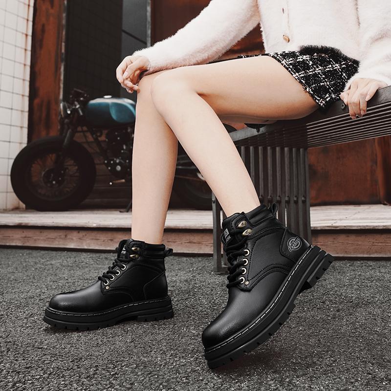 Móda Vysoce kvalitní kožené pánské boty Nový přírůstek Pánské vysoké tenisky Pohodlné šněrovací nízké tenisky Stylové pánské kotníkové boty