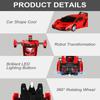 1:18 Remote Control Transforming Car One-button Deformation Robot Cars Toys For 3-11 Years Old Kids