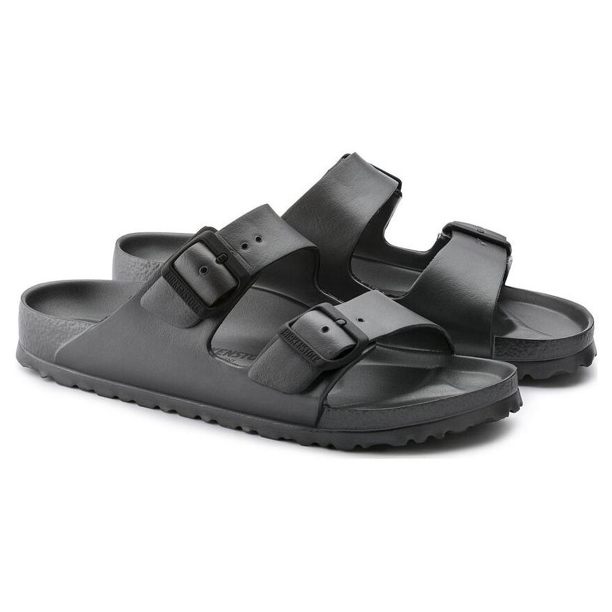 Birkenstock Arizona  EVA Metallic Sandal Anthracite Women Sneakers Tan 1001498