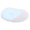 Travel Memory Foam Pillow Ergonomic Portable Cervical Neck Pillow for Outdoor Travel Camping Sky Blue