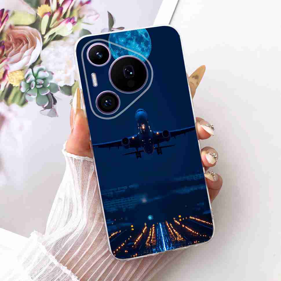 For Huawei Pura 70 Pro HBN-LX9 Case Luxurious Pattern Butterfly TPU Back Cover For Pura 70Pro+ 70 Pro Plus HBN-AL10 Phone Shell