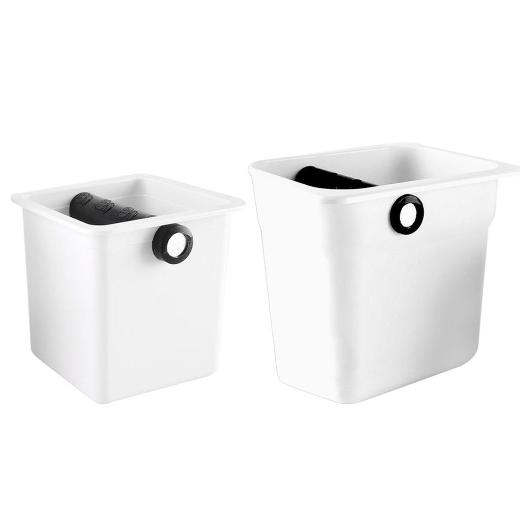 Espresso White Dump Bin for Coffee House - S