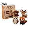 3D Beaded Animal DIY Kit Tiny Kit Beading with Instructions Handmade Colorful Bead Jewelry Cute Craft Set for Adults Beginners Teens Creative Arts