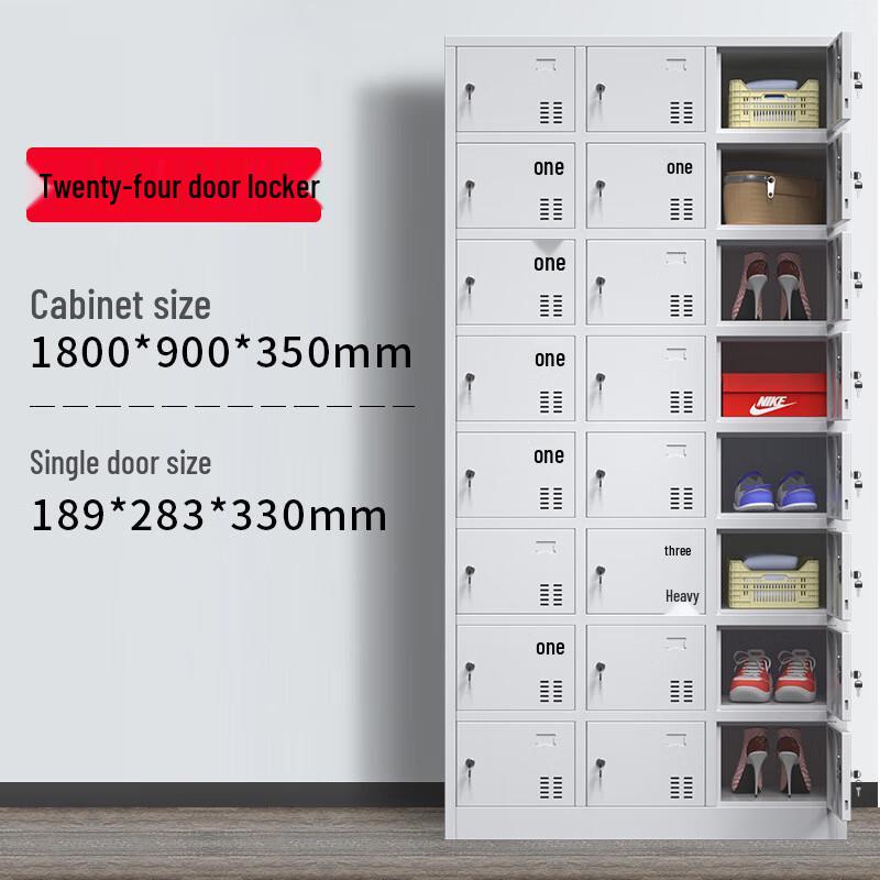 WEZHO 18-Door Steel Locker