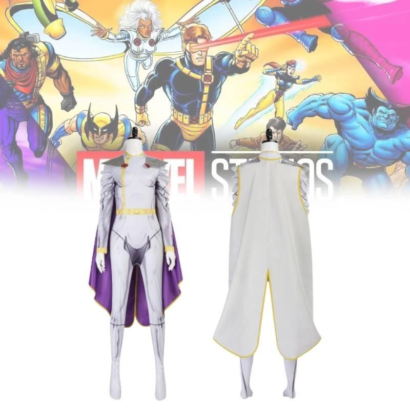 X Men 97 Ororo Munroe Cosplay Clothing Polyester Spandex Street Style Events