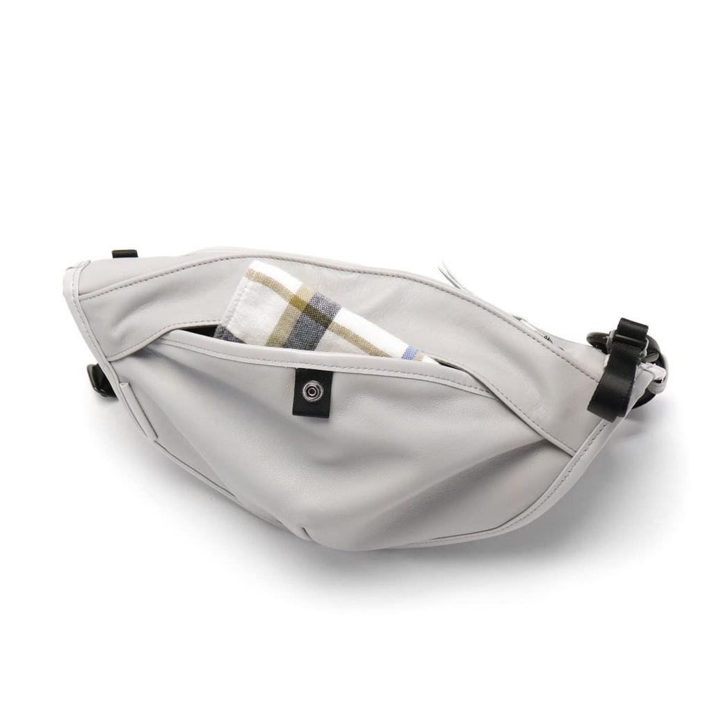 Face Leather Shoulder Bag [Masterpiece] Ver. 02870-l Gray/15