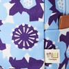 Large Canvas Cosmetic Bag SAKURA Blue [ARROWS&Company Ltd.] GU-5