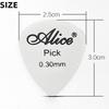Metal Guitar Picks 5Pcs/10Pcs Durable Professional Bass Ukelele Guitar Picks Electric Guitarra Accesorios