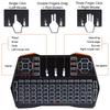 I8 Plus No Backlit 2.4GHz Mini Wireless Keyboard With Touchpad English Russian Air Mouse Remote Control For Android TV Box PC