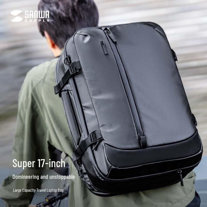 

SANWA 43L Multi-functional Water-Resistant Laptop Backpack