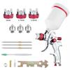 Profesjonalne pistolety natryskowe 1.4/1.7/2.0mm Spray Airbrush Mini pistolet natryskowy do malowania narzędzia aerograf