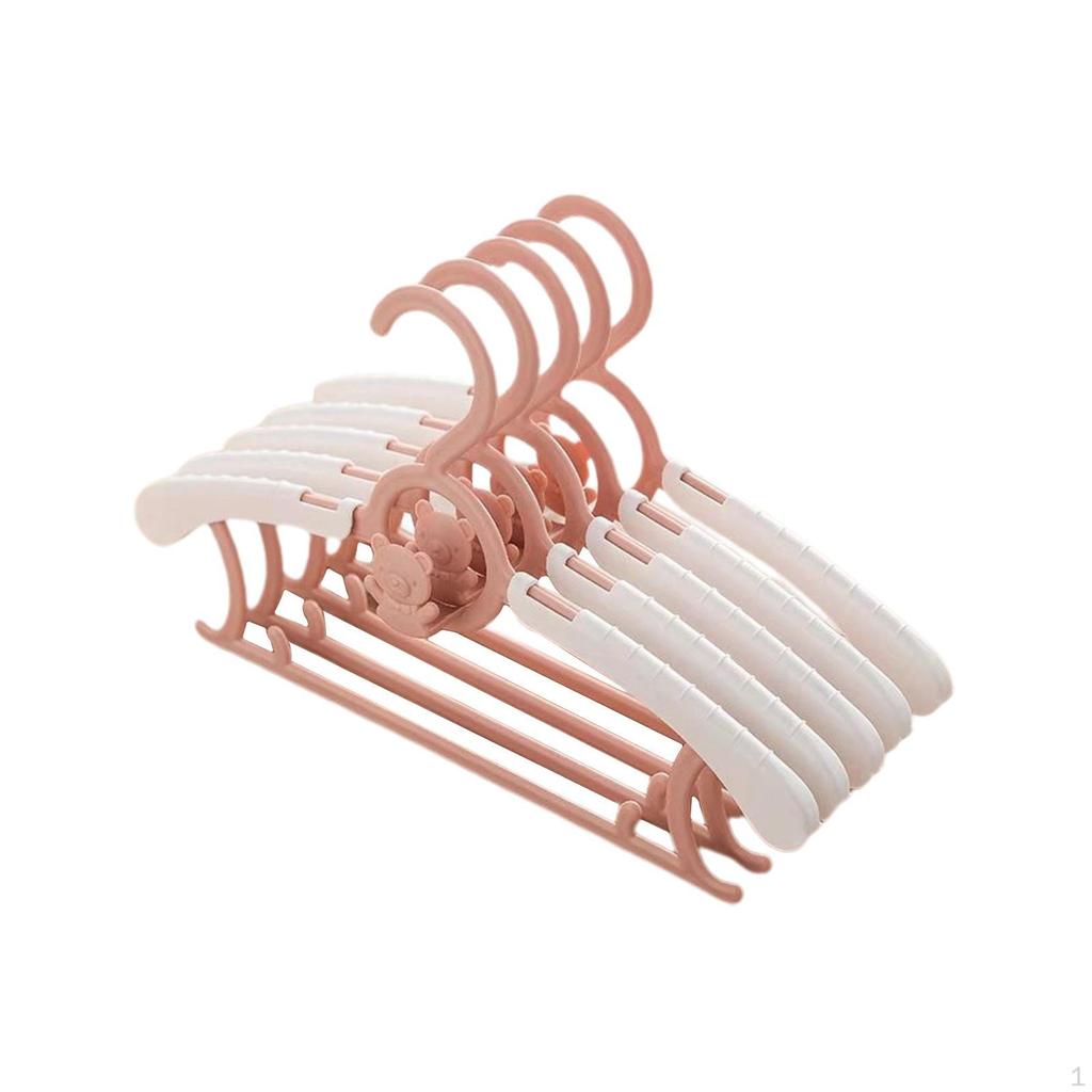 5 Clothes Hangers Space Saving Nursery for Newborns