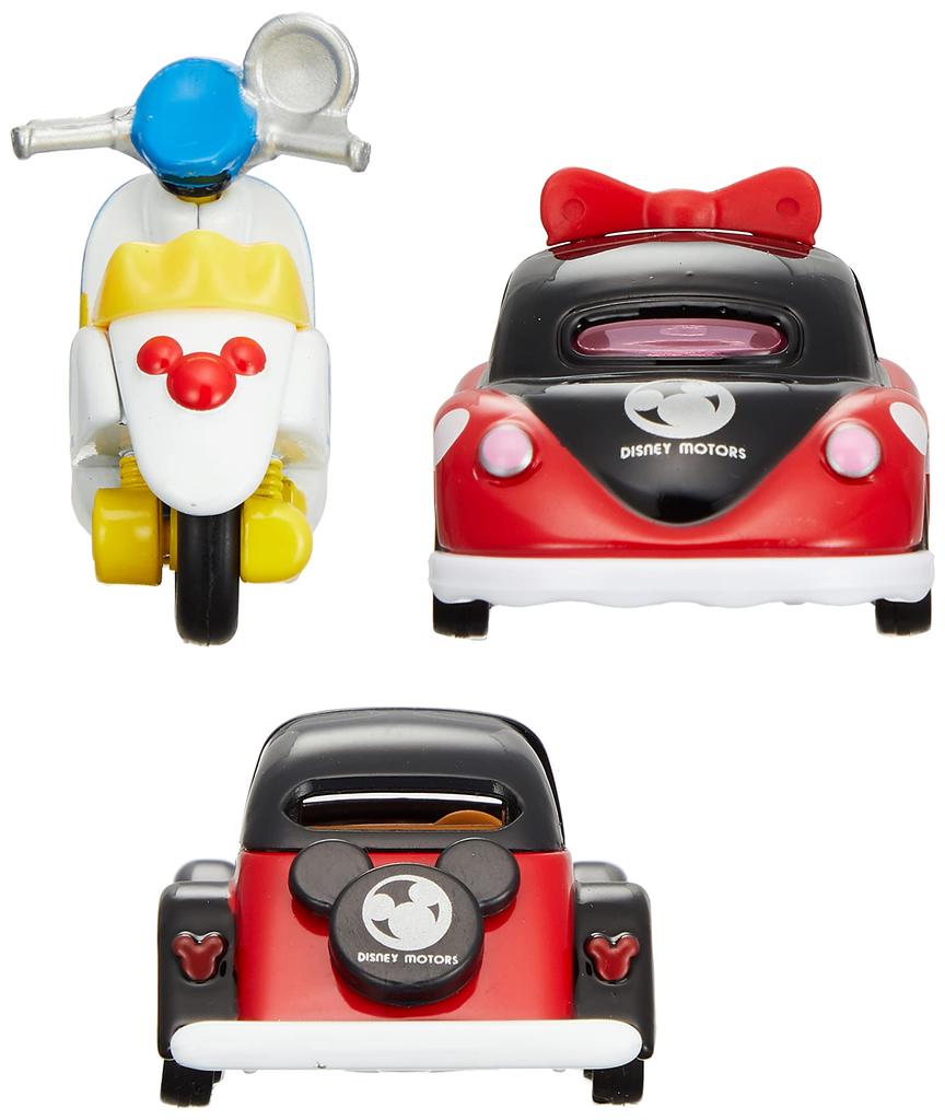 Takara Tomy Tomica Disney Motors Mickey Friends Set Miniature Car Toy for Ages 3 and Up &