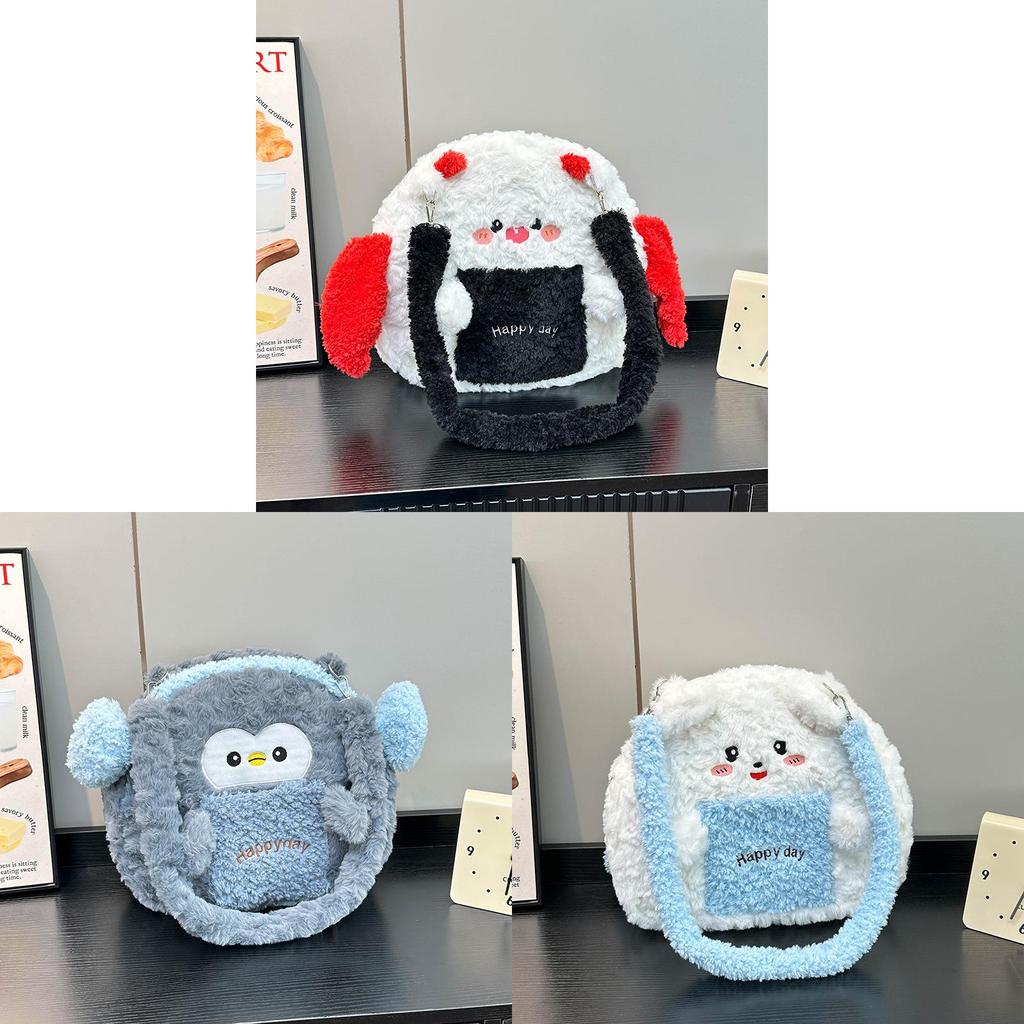 Plush Bear Backpack For Kids With Pp Cotton Filling And Creative Animal Design