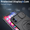 For iPhone XS Max Phone Case TPU+PC Magnetic Cover Camera Protection