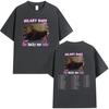 Hilary Duff The Lucky Me Tour 2026 Maglietta Grafica Unisex Donna Abbigliamento Musica Pop T-shirt Manica Corta Vintage 100% Cotone T-shirt