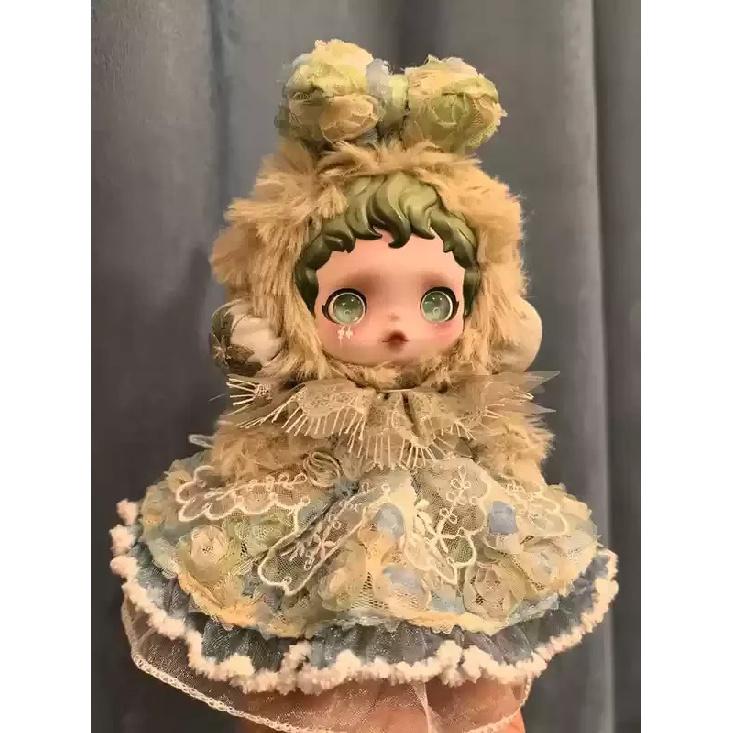 10cm Mini Doll Clothes For Skullpanda V1/V2 L'Impressionnisme Series Princess Dress Replacement Doll Outfit Accessories Gifts