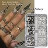 Easy Apply Solid Metal Rivet Nails Decoration Punk Type Embellishments For Handmade Manicures