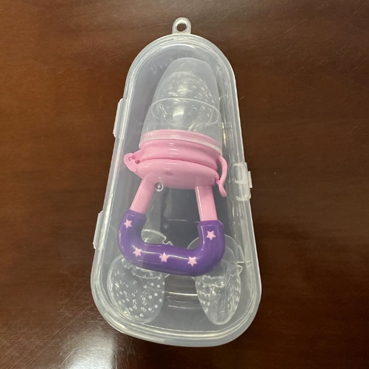 

Silicone Baby Teether & Fruit Feeder Set with Fruit and Vegetable Bags