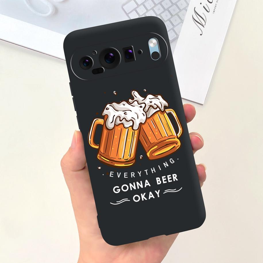 For Coque Google Pixel 9 Pro Phone Case Lovely Astronaut Duck Cow Shockproof Silicone Soft Cover For Google Pixel 9 Pixel9 Shell