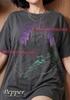 Raven Gothic Castle Dark Fantasy Crow Comfort Colors® Tshirt, Haunted Mansion Spooky Halloween Midnight Magic Bird Lover Vintage Bootleg Tee