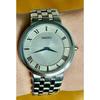 Used SEIKO Quartz Watch Roman Numerals Silver Dial
