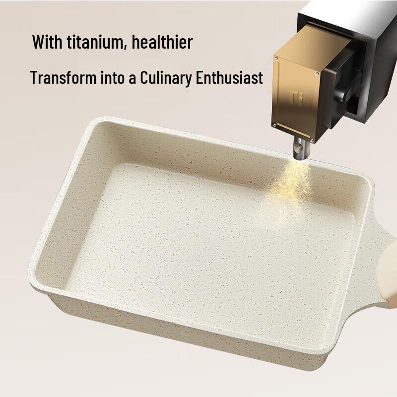 COOKER KING Japanese Non-stick Square Tamagoyaki Frying Pan