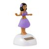 Swinging Bobble Toy Shaking Head Doll Swinging Hawaiian Girl Solar Swinging Doll Dancing Hula Girl