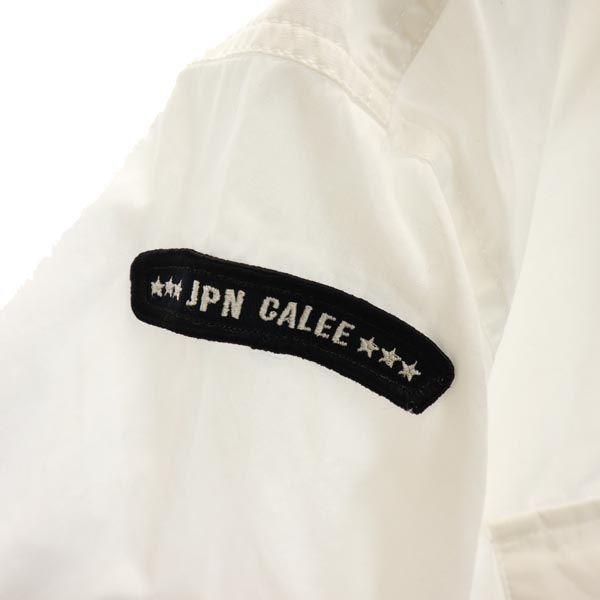 CALEE Short sleeve Open collar shirt M White Men's Used