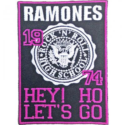High School Standard Iron On Patch