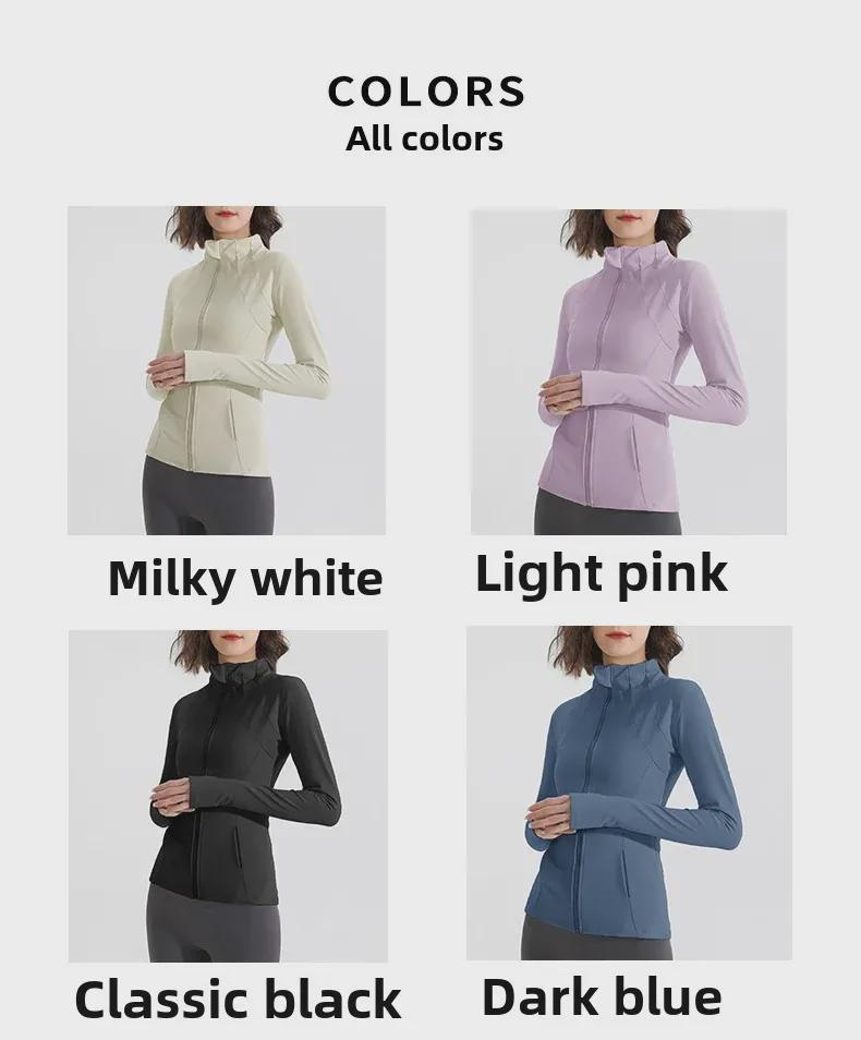 Women's Windproof Yoga Cardigan: Quick-Dry, Breathable, Long Sleeve Fitness Jacket for Autumn/Winter