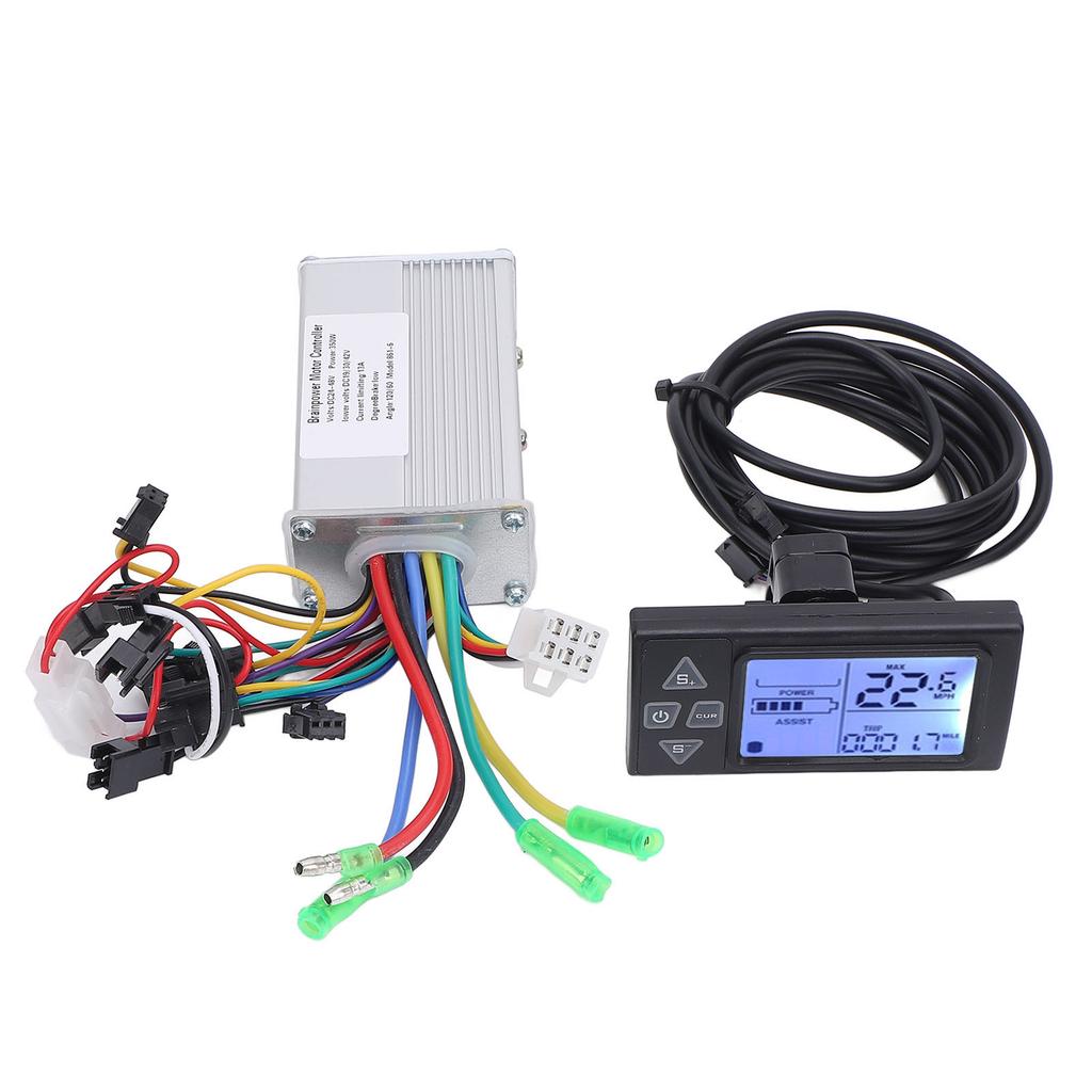 24V-48V 350W Motor Bezkartáčový Regulátor s Displejem LCD861 Vodotěsný 24V-48V Bezkartáčový Regulátor K